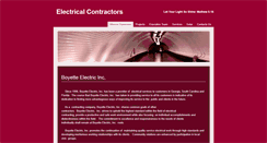 Desktop Screenshot of boyetteelectric.com